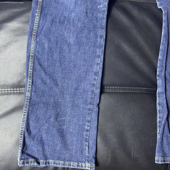 Wrangler Men's Slim Fit Boot Cut Jeans Blue Denim 5-Pocket Outdoor Preppy 32/34 - Picture 10 of 16